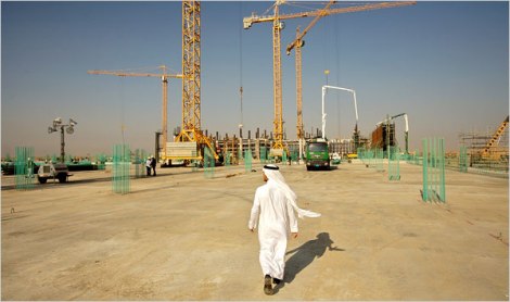 saudi construction site
